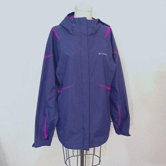 COLUMBIA Interchange hooded weatherproof Jacket NWOT Size L - Picture 1 of 8